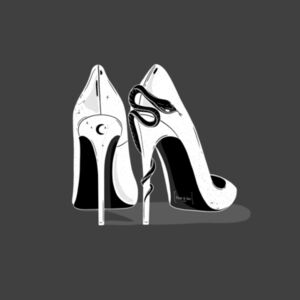 SERPENT HEELS acid wash tee Design